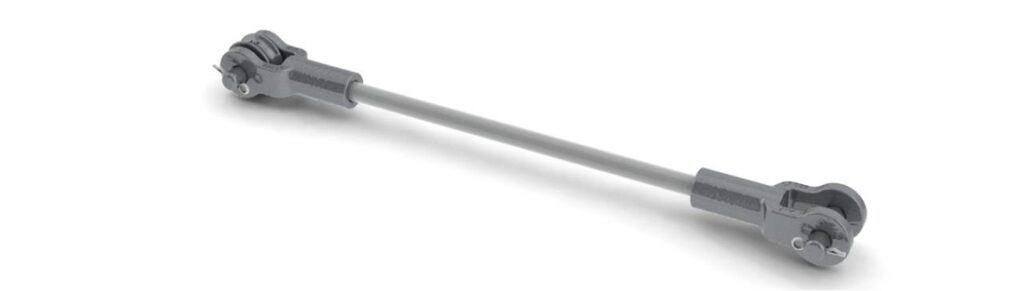 Guy strains aid in anchoring and tensioning structures