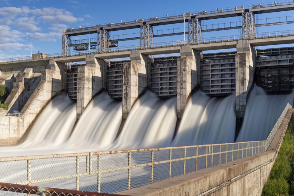 Hydropower station in Peru