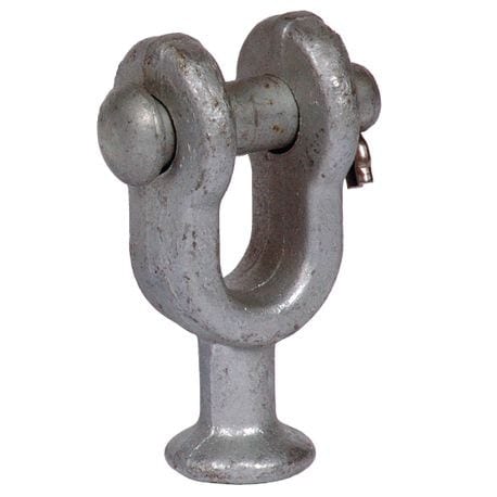 Ball clevis ensures cables remain suspended 