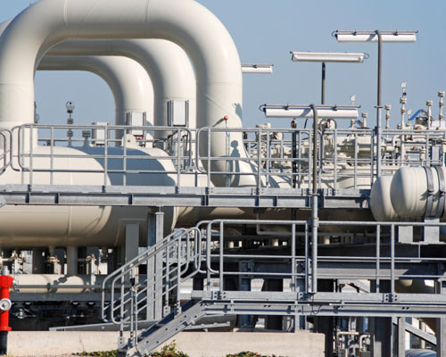 Natural gas infrastructure support for delivery