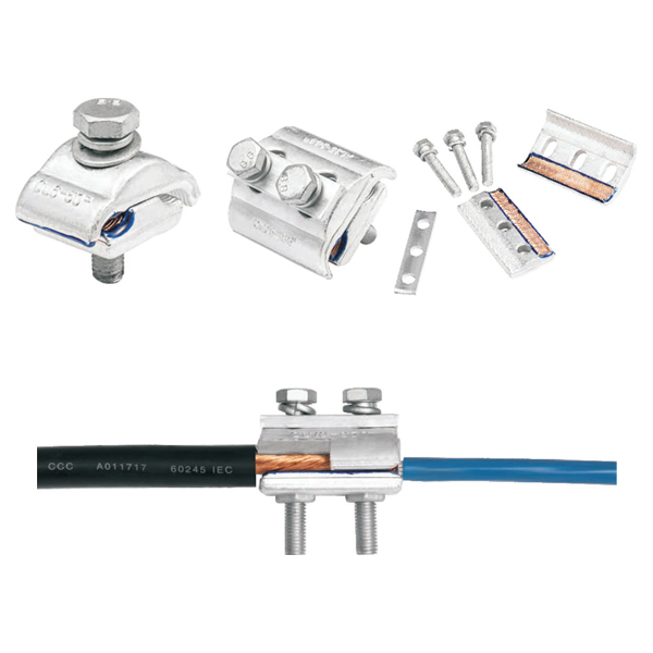 Parallel groove clamps serve in compressor and procesing plants