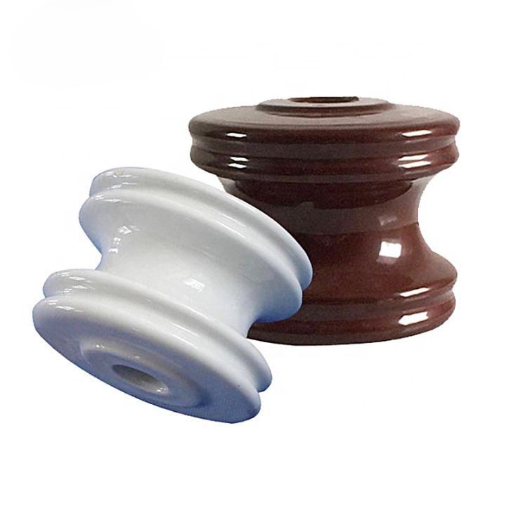 Spool insulators help absorb tension and stress from winds