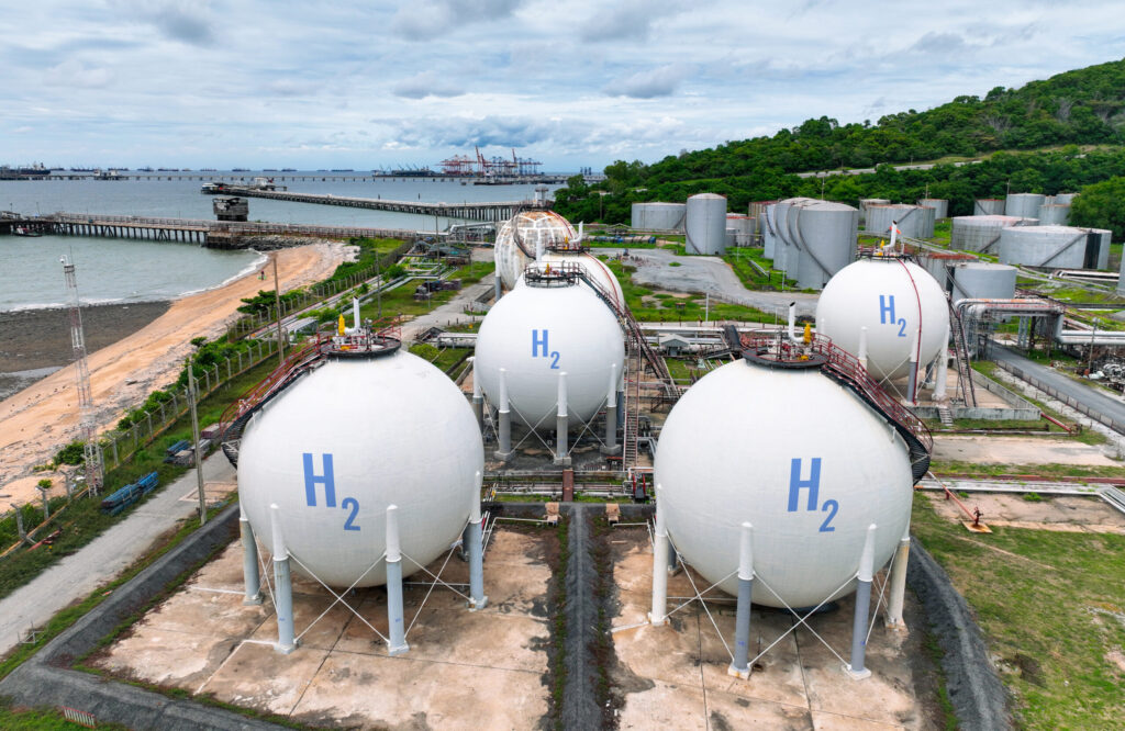 Green hydrogen storage infrastructure