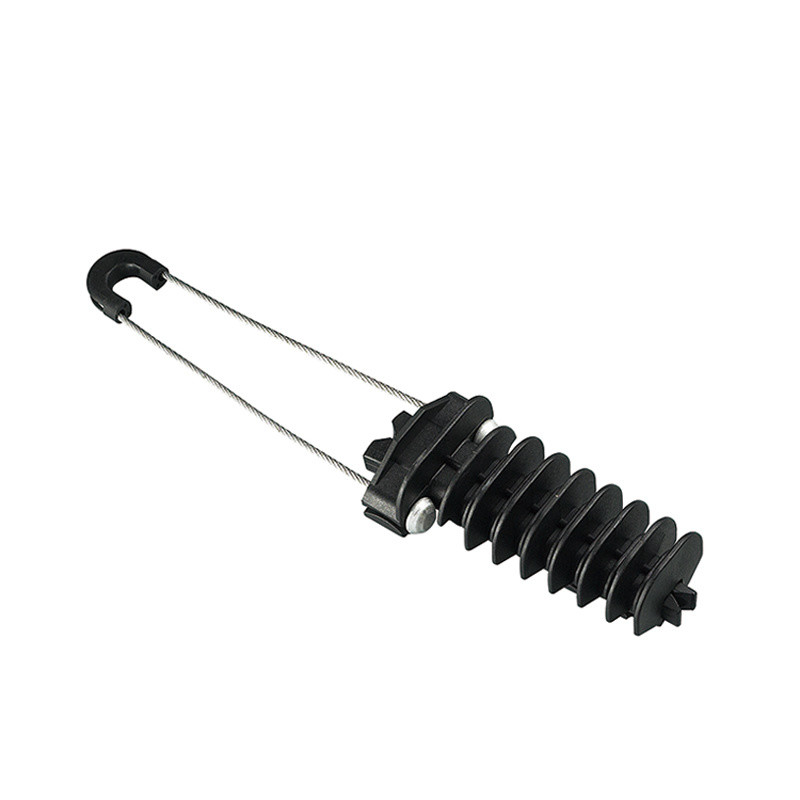 Deadend clamps secure endpoints for overhead conductors