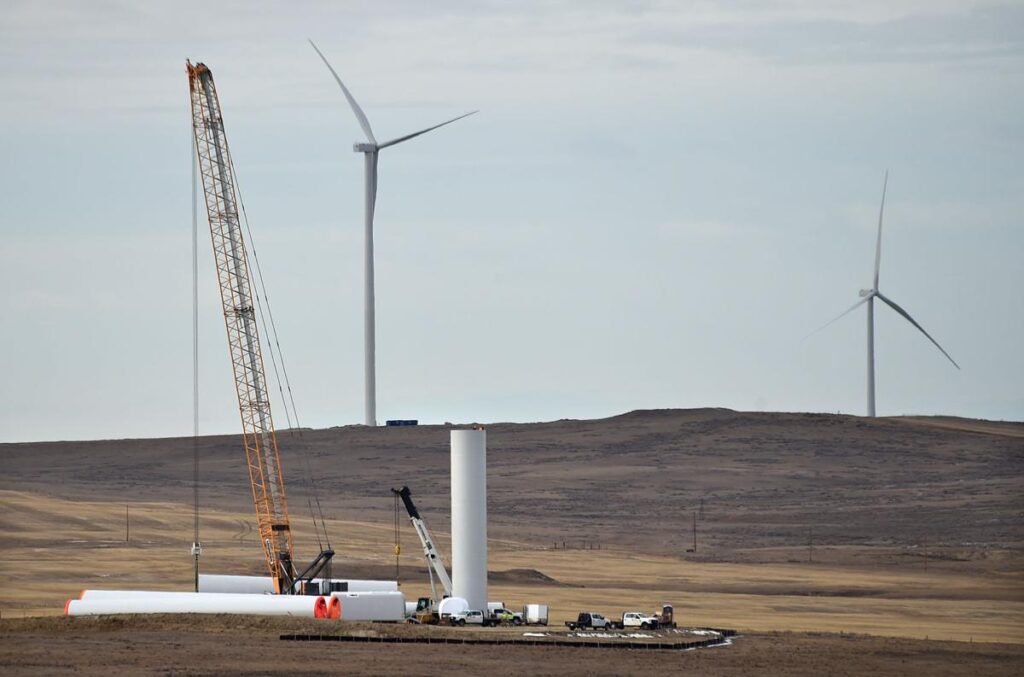 Wind turbine installation