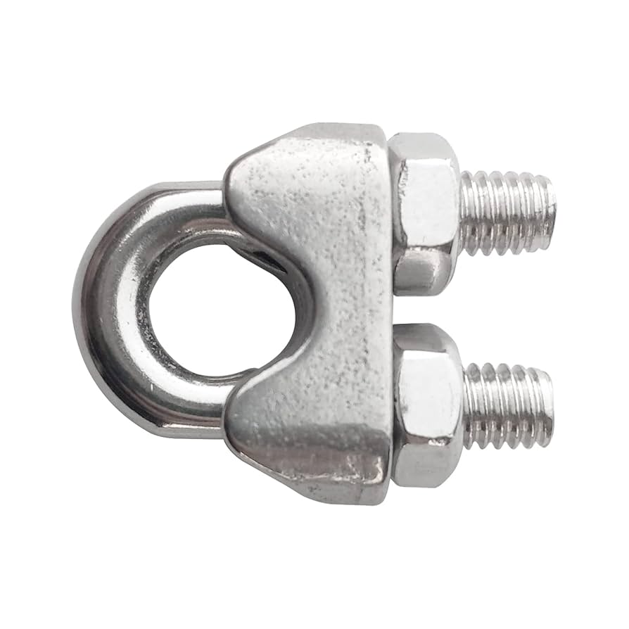 U-bolt guy clamps offer mechanical stability to guyed systems