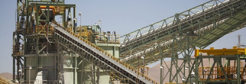 Copper production and supply infrastructure 