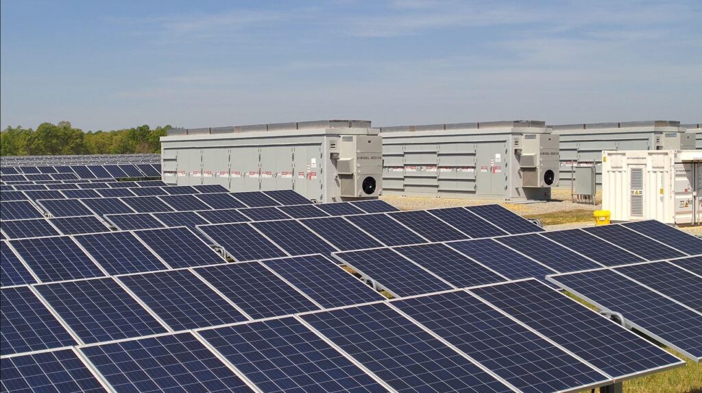 BESS project development near solar PV