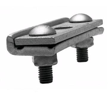 Cable suspension clamps bear weight of the cables