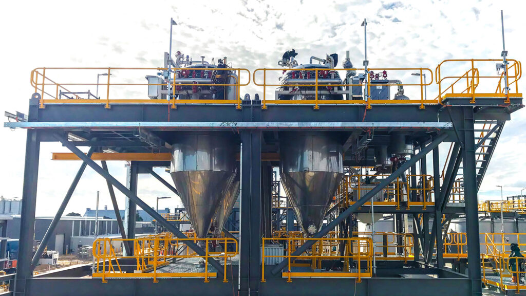 Terminal bolts secure lithium infrastructure