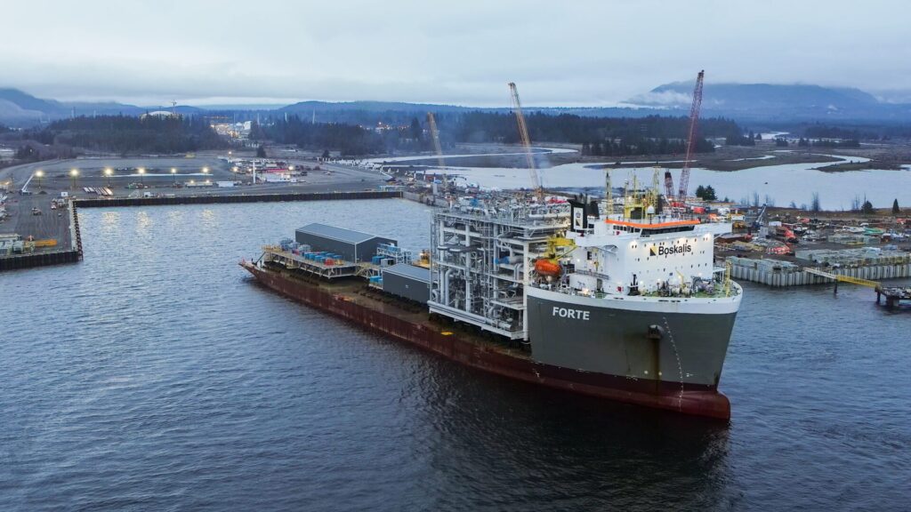 LNG export infrastructure