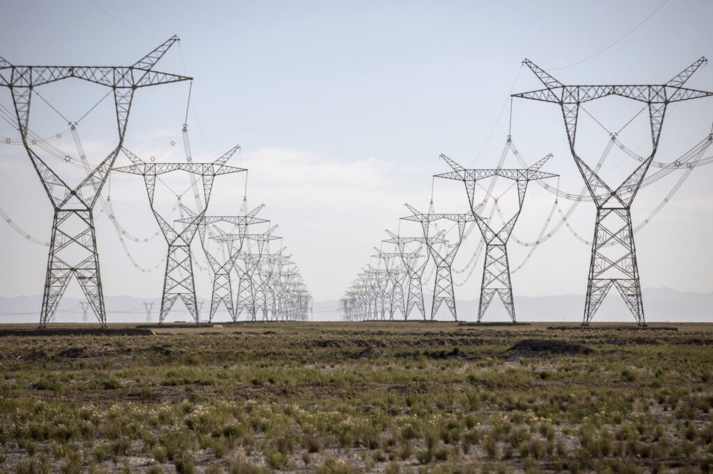 Ultra-high voltage transmission lines