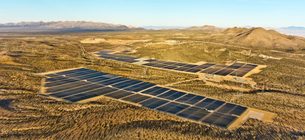 Utility-scale solar farm development