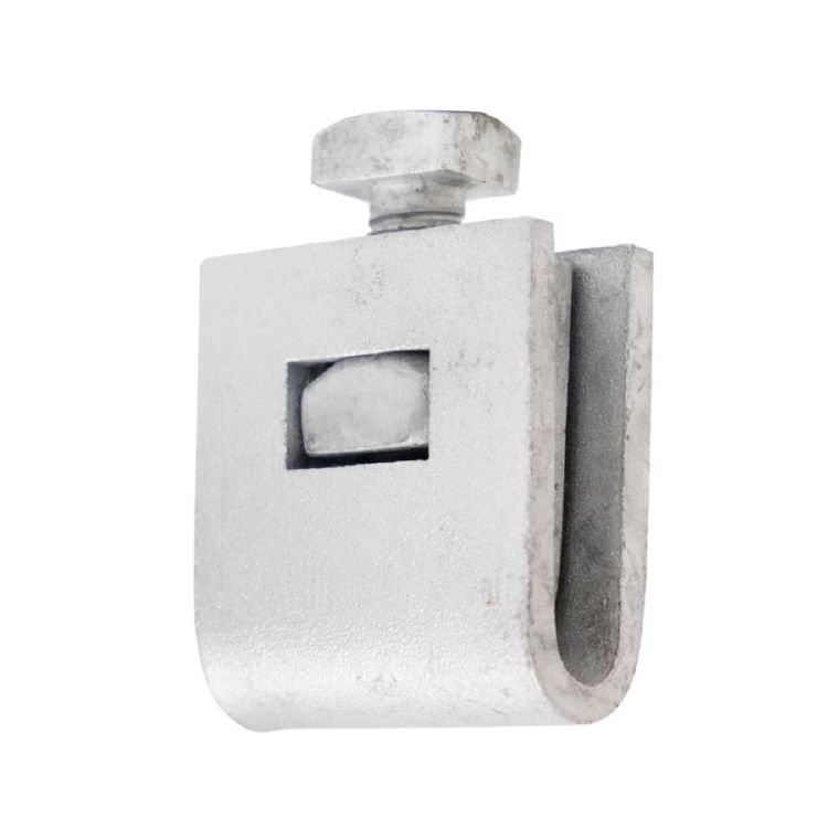 B strand ground clamps provide grounding connections