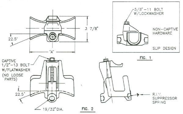 Quality assurance for trunnion suspension clamps
