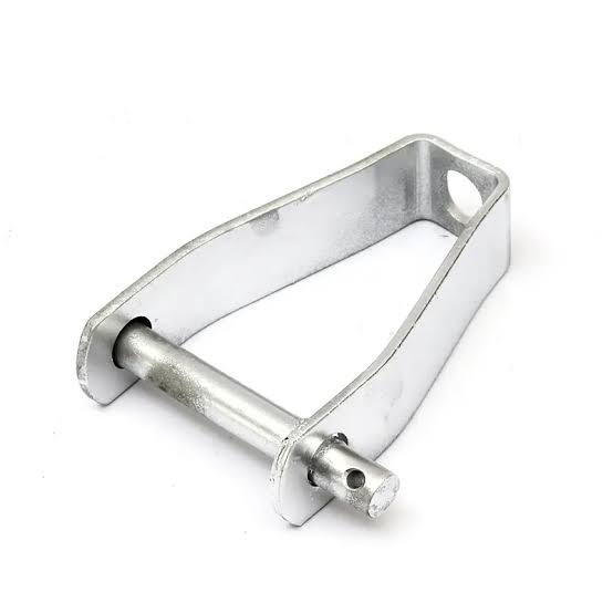 The secondary clevis provides secure connections