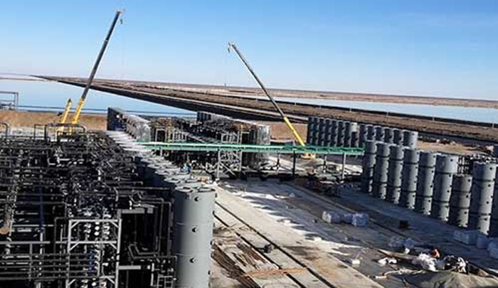 Lithium extraction and processing facility