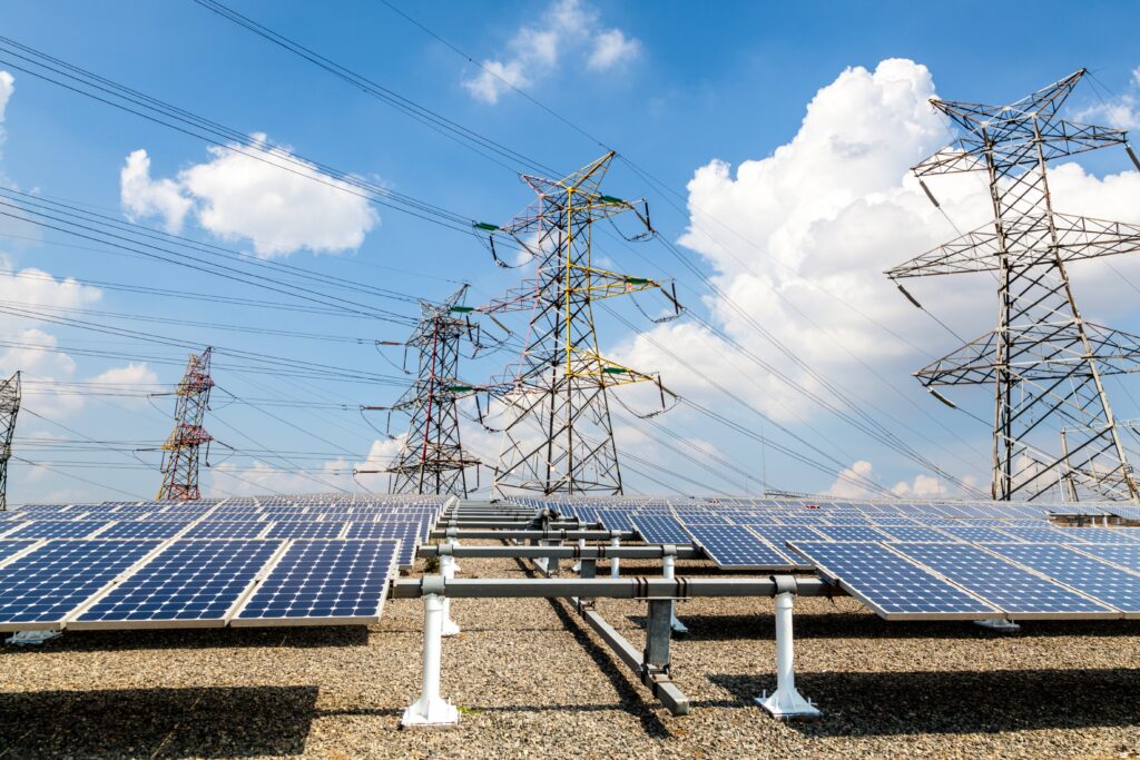 Solar PV supporting grid stability