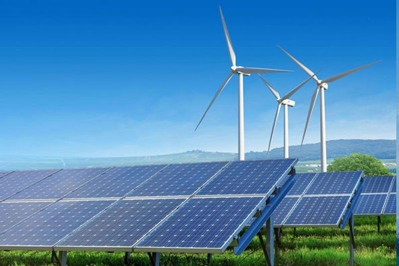 Wind turbines integration with solar PVs