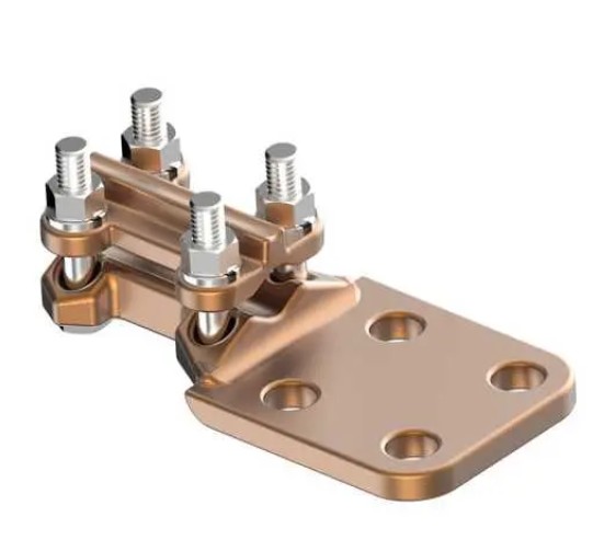 Bolted terminals maintain low-resistance current flow