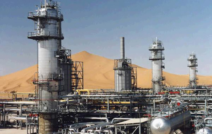 Crude production infrastructure
