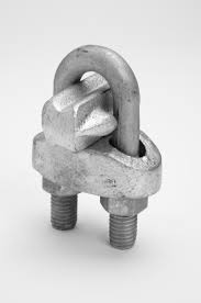 U-bolted guy clamp maintain reliability of electrical network