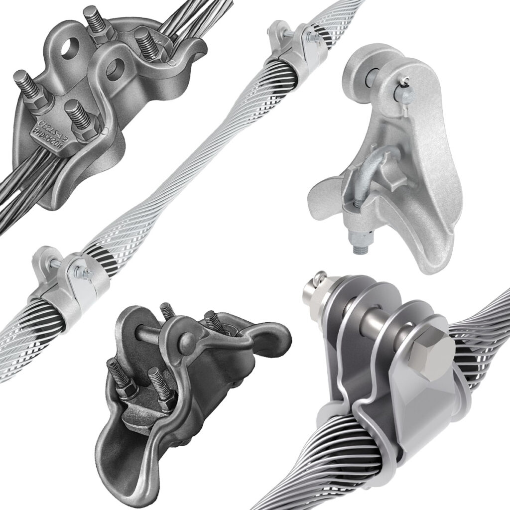 Trunnion suspension clamps reduce damaging vibration effects